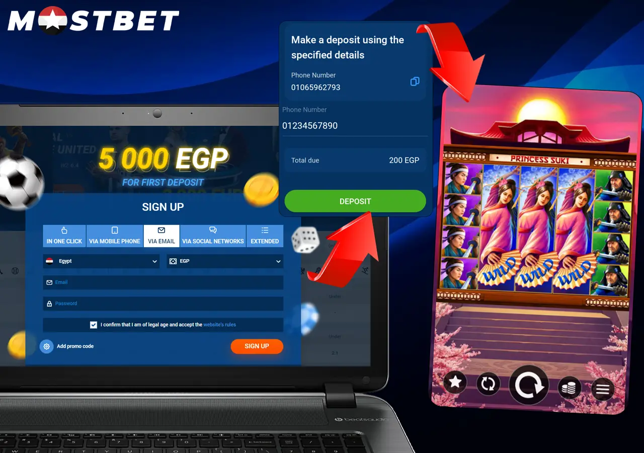 Steps to Start Playing at Mostbet