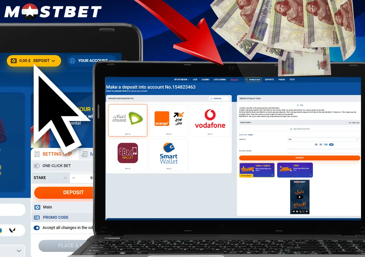 How to Make Your Initial Deposit in Mostbet