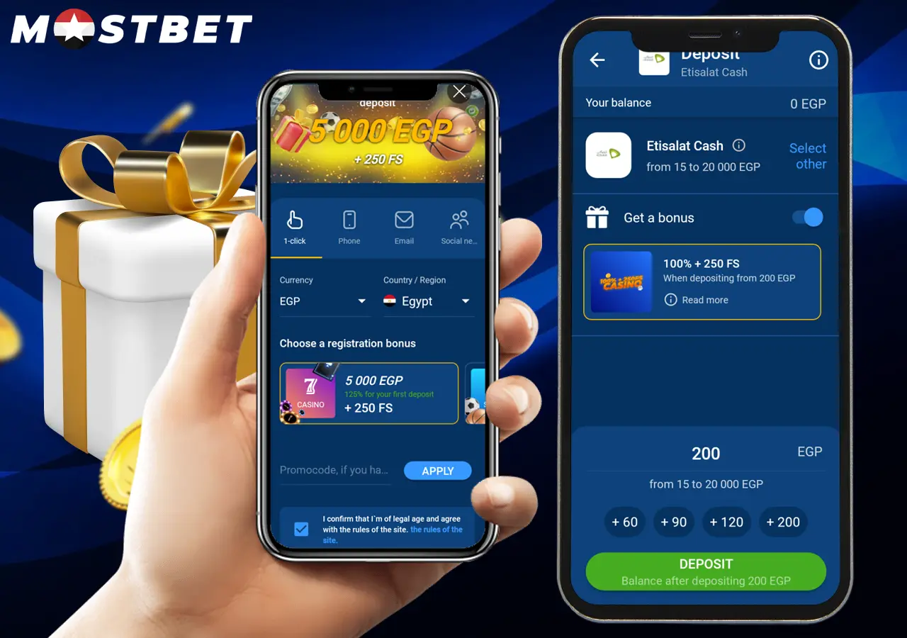 Steps to Get Your Welcome Bonus at Mostbet Casino