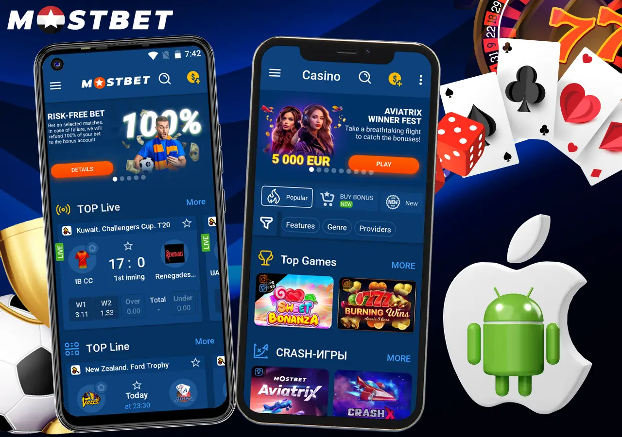 Mostbet Mobile App for iOS and Android