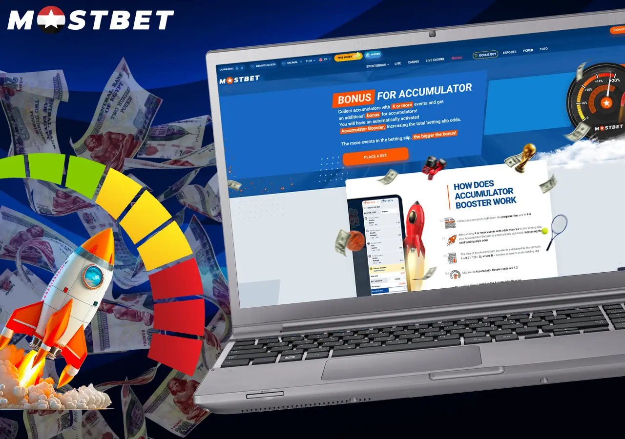 How to Use the Accumulator Booster Feature in Mostbet